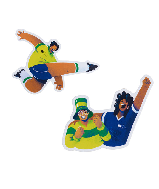 Stanley 1913 x Brazil Fútbol Artist Sticker Pack